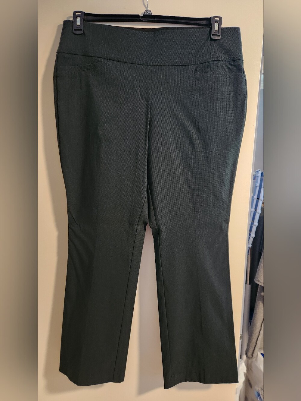Apt. 9 Women's Dark Green Pull-On Dress Trousers